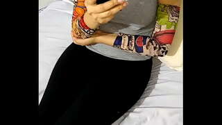 A celebración do nadal. Irmá fodido incondicional dando mellor boquete para el